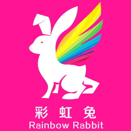 彩虹兔 LOGO