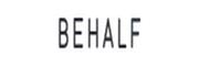 Behalf