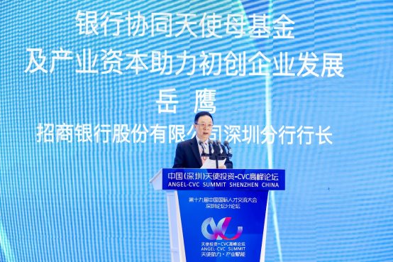 今天，中国（深圳）天使投资-CVC高峰论坛成功举办