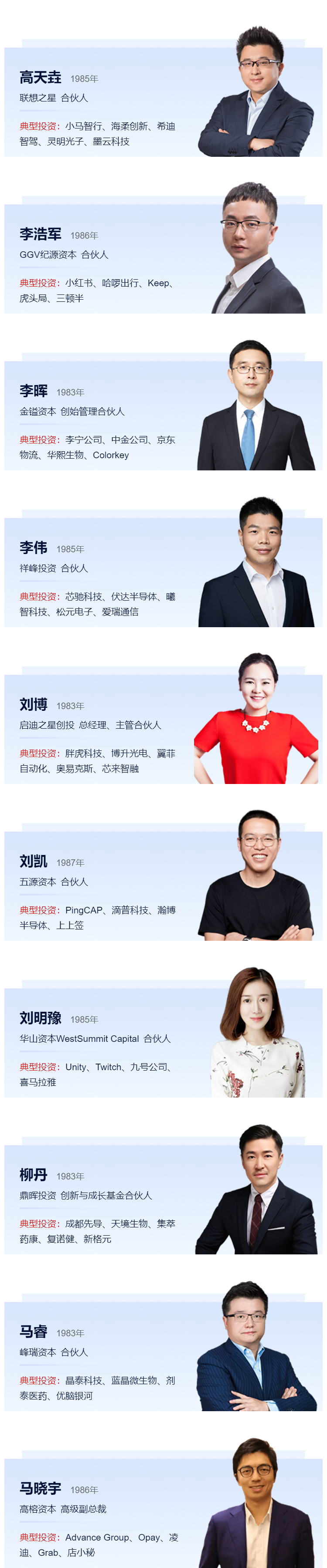 2021「F40中国青年投资人榜单」揭晓