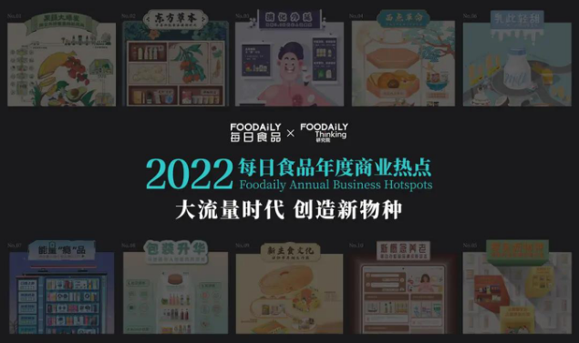 重磅 | Foodaily每日食品2022年度商业热点十大趋势发布！
