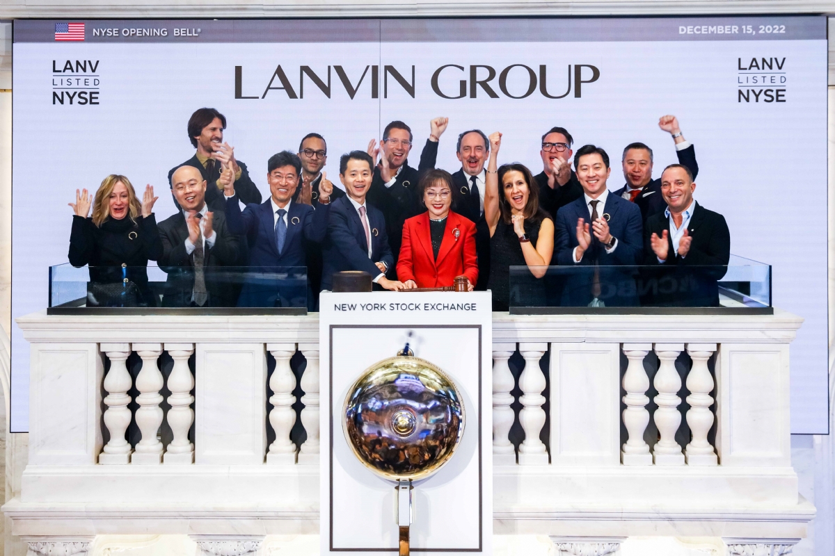 Lanvin Group（复朗集团）以交易代码「LANV」正式登陆纽交所