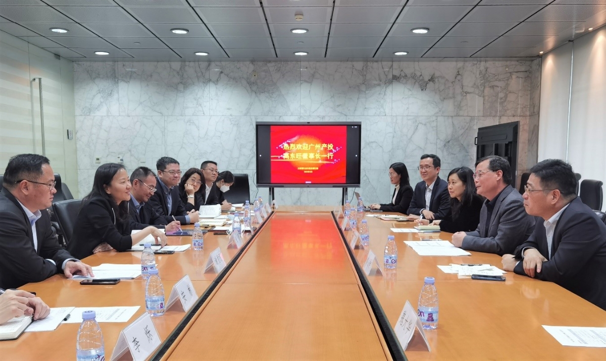 广州产投集团再赴北京促成多项重要合作