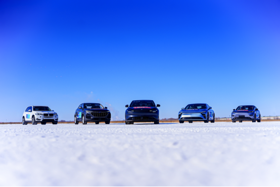 京西智行大慶冬季測試驗證線控制動性能標桿