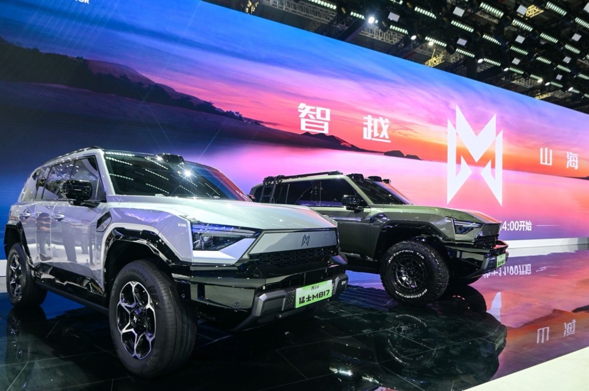 重兵列阵登陆上海车展，东风猛士科技智能化发展再提速