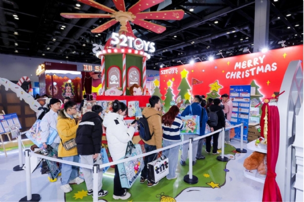 52TOYS携五大自有潮流IP亮相QDF 以情绪共鸣连接更多人