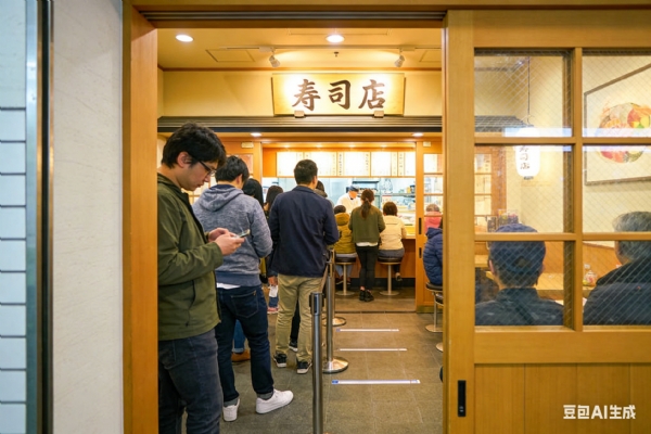 这个春节，年轻人在寿司郎排队