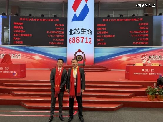中国本土创新医疗器械领军企业北芯生命成功登陆科创板