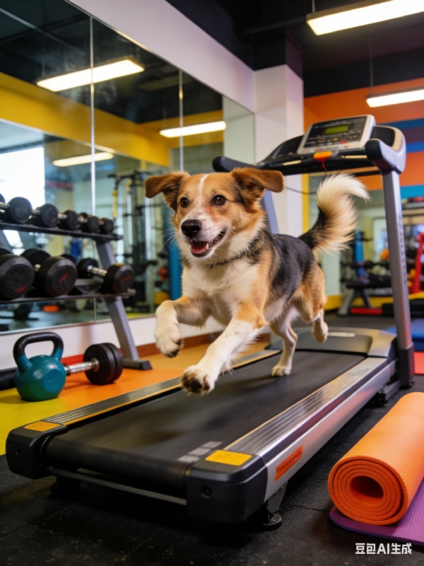 我还没练出腹肌，300元/次的宠物健身先把狗卷疯了