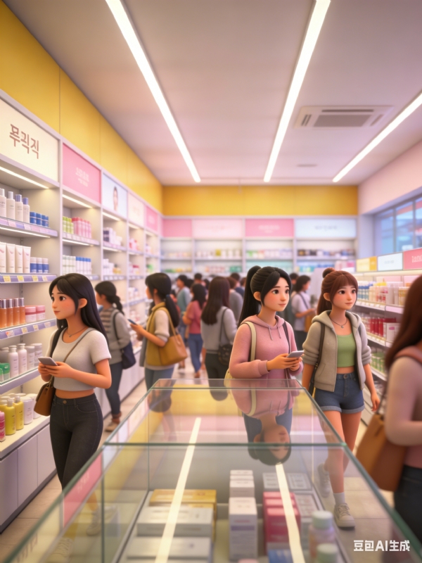 「首尔病」再升级：中国女孩涌入韩国时髦药店