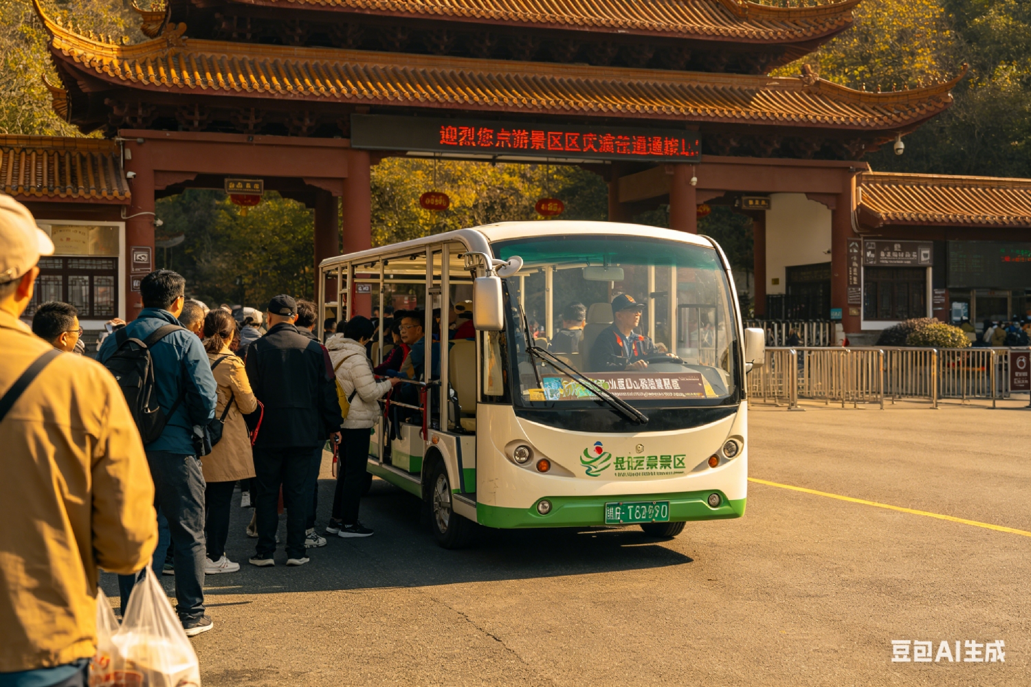 景区大门越建越远，只为给「摆渡车刺客」铺路？