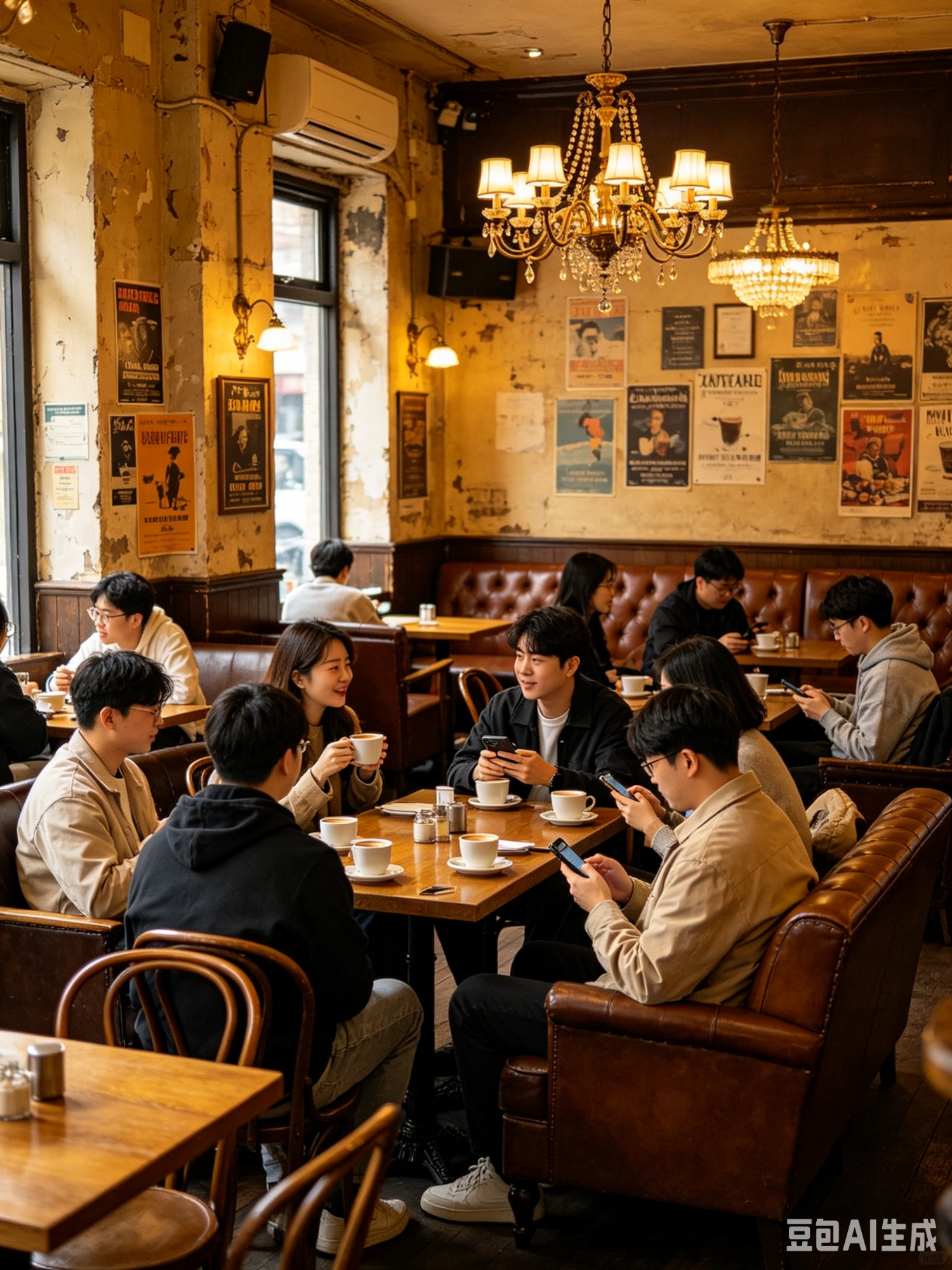 抛弃漂亮饭的年轻人，集体钻进老式咖啡餐吧？