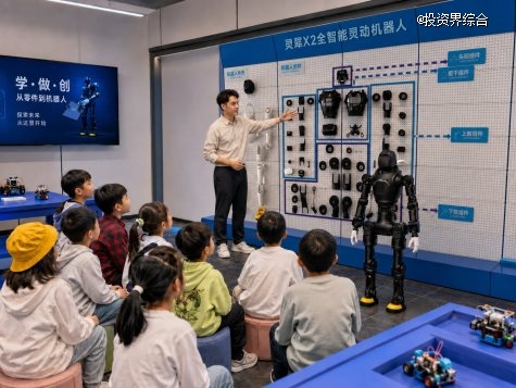 智元推出灵犀X2 EDU(人人造)版本,面向科教实训等丰富场景