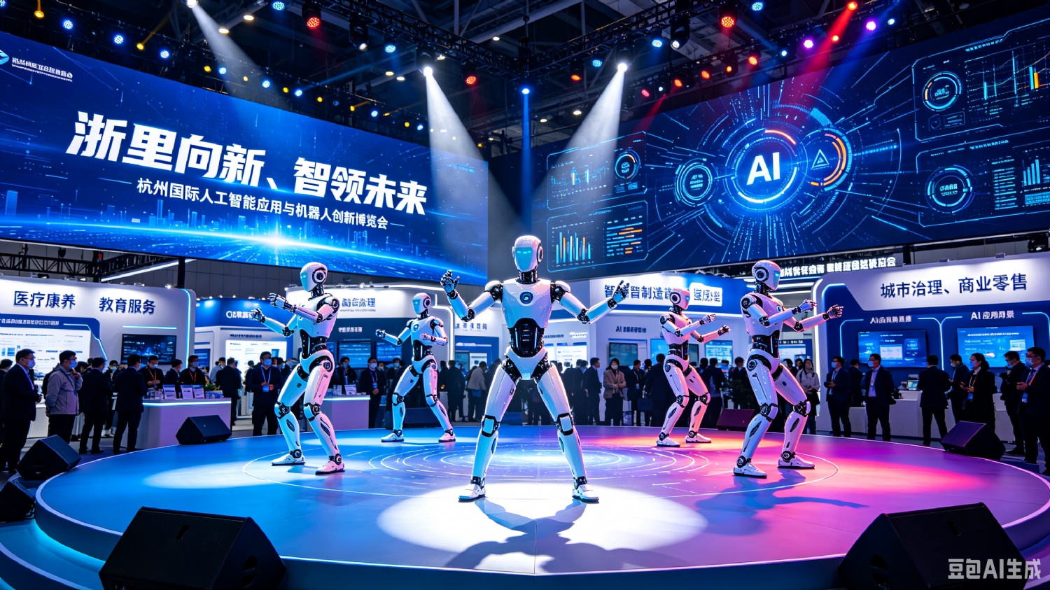 AI Show 2026杭州人工智能与机器人展开幕数智创新赋能长三角产业升级