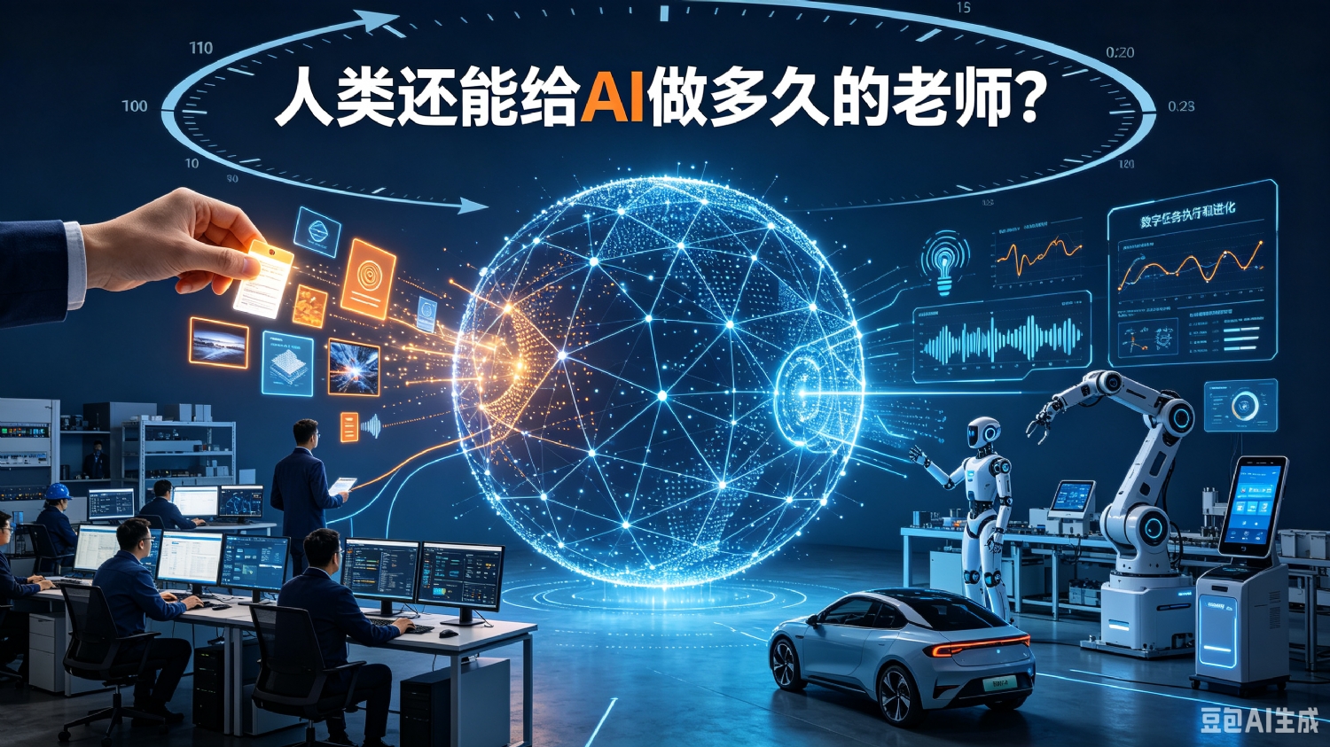 人类还能给AI做多久的老师？