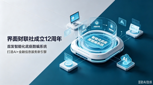 界面财联社成立12周年 首发智能化底座酷编系统 打造AI+金融信息服务新引擎