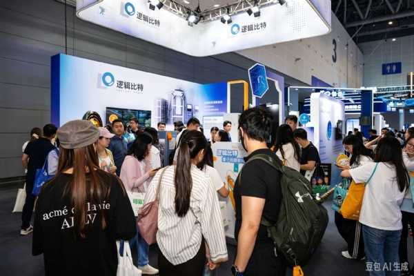 逻辑比特科技受邀参加第五届全球数贸会，亮相核心数贸主题展馆