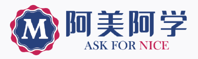 阿美阿学 LOGO