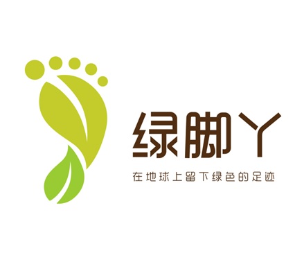 绿脚丫 LOGO