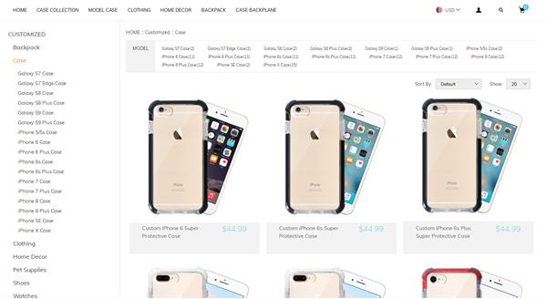 定制化手机壳及日用